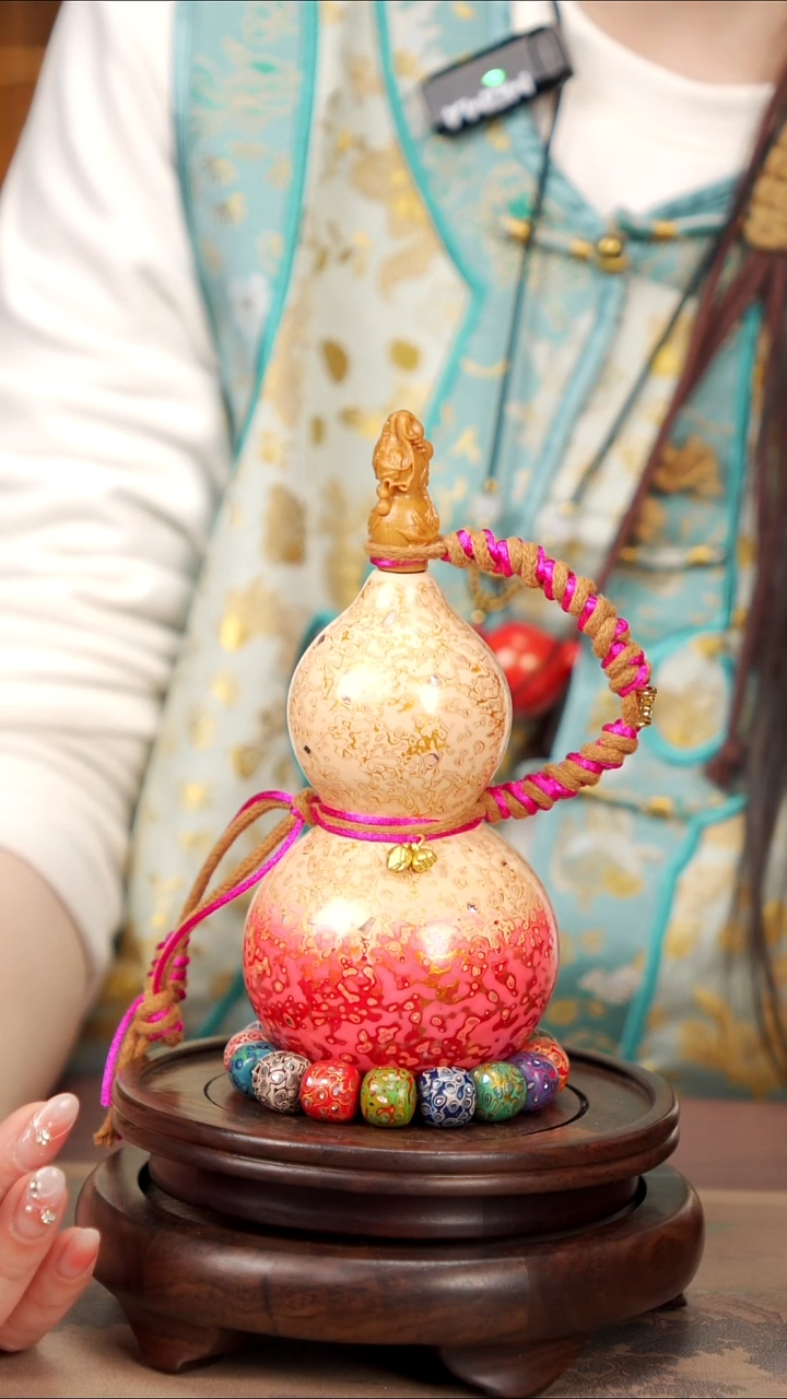 【闪购商品】44易林高端工艺大漆酒葫芦--268