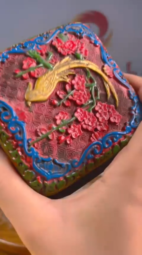 摆件景德镇陶瓷青花摆件57