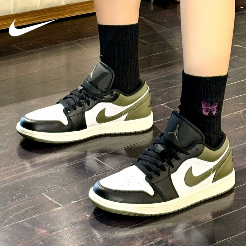 NIKE/耐克男鞋复古正品2025新款AIR JORDAN 1 LOW休闲男潮流板鞋 