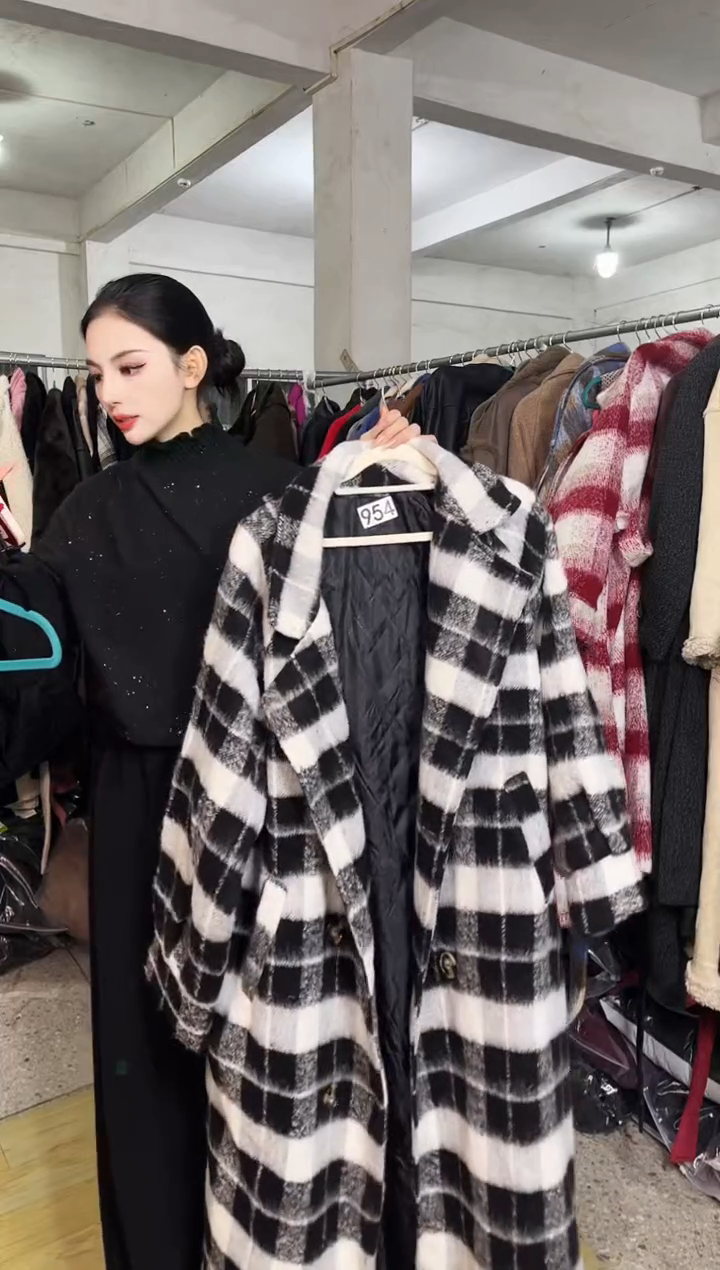 954外套长款马甲闪电购