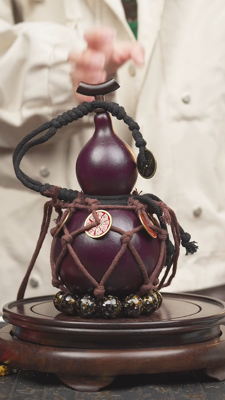 【闪购商品】1359号大漆酒葫芦 一物一拍