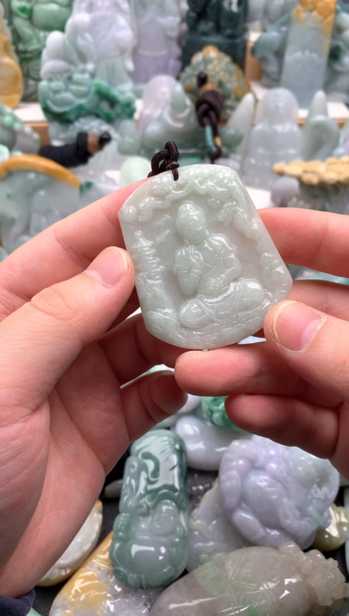 吊坠(不含链)未镶嵌翡翠1