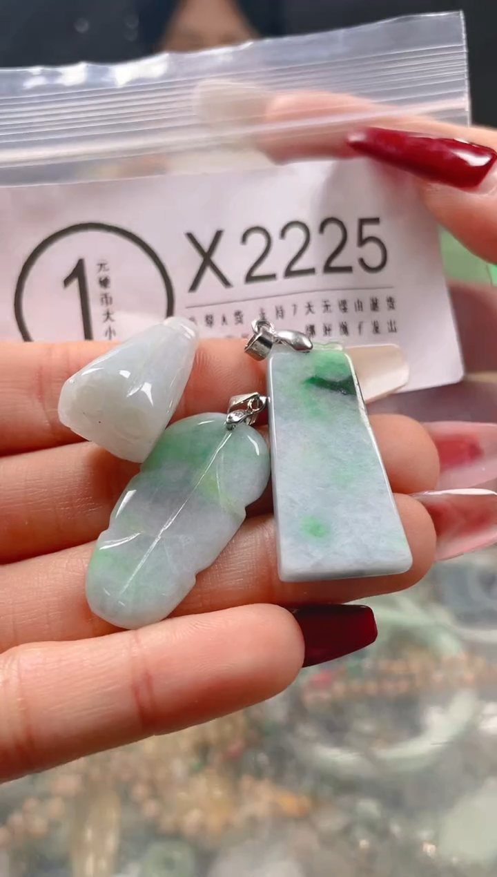 【闪购商品】翡翠颈饰未镶嵌/X/翡翠A货一图一物