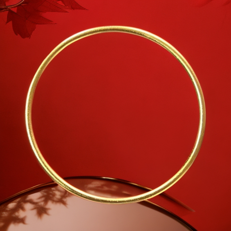  【乐乐甄选】国潮简约时尚款细款手镯合金手镯（ZL8146）