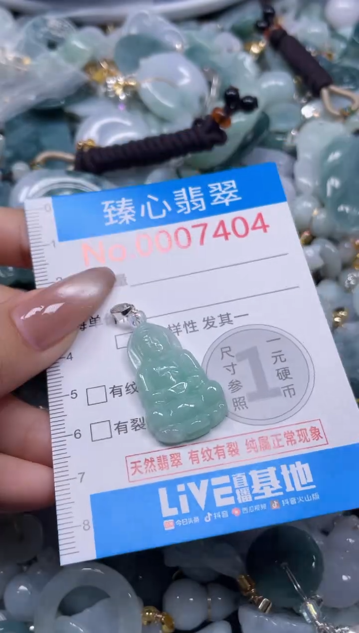 颈饰未镶嵌翡翠7404