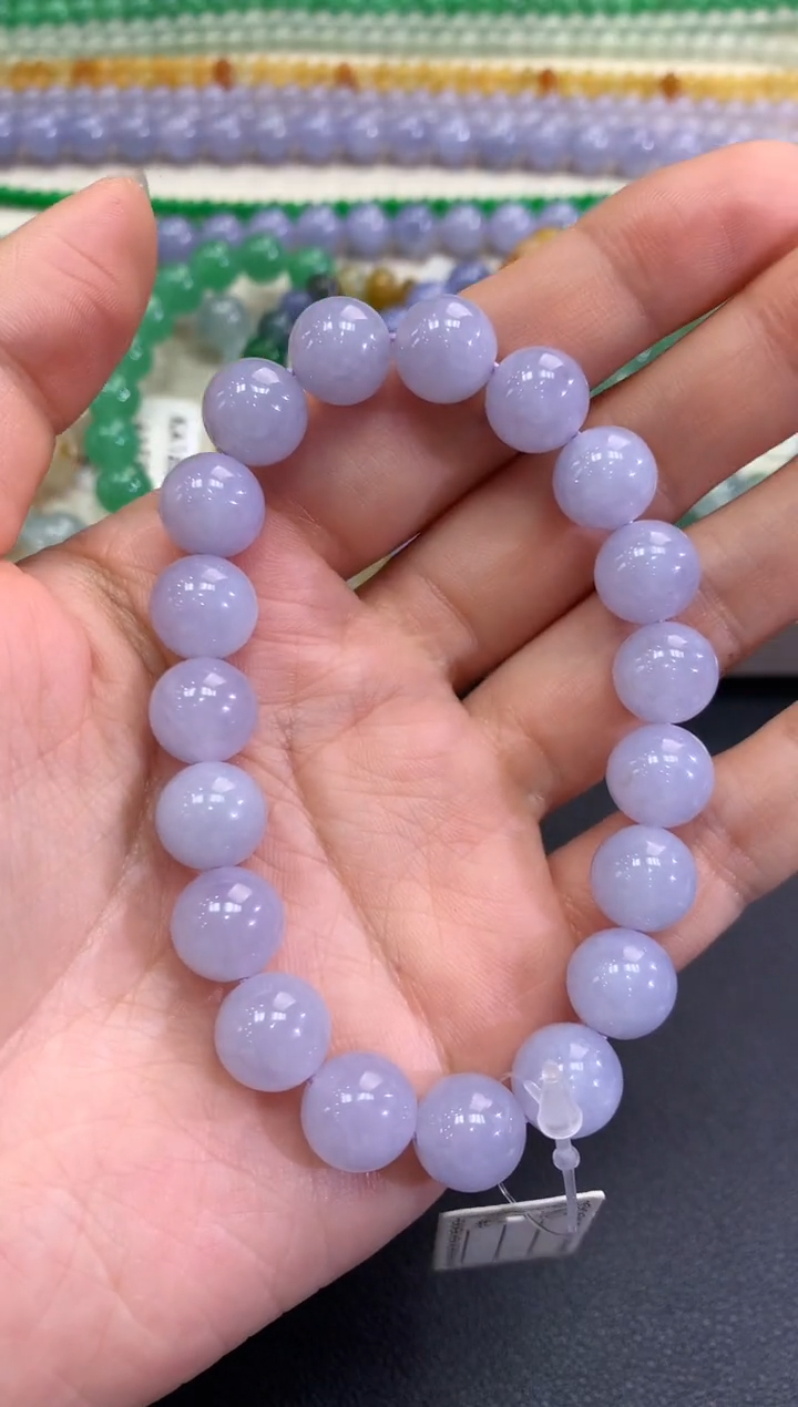 【闪购商品】翡翠手串未镶嵌D7 多样性一件发货是