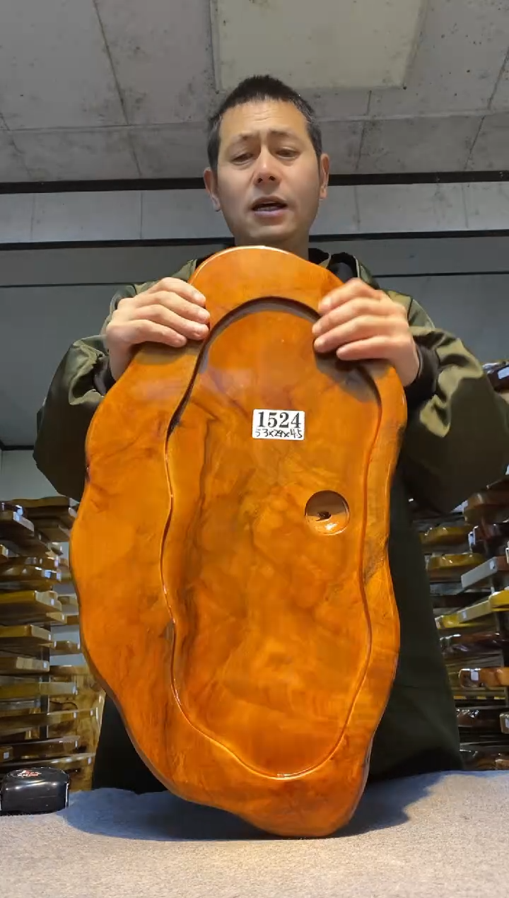 实木茶盘 一物一拍（不含配件）