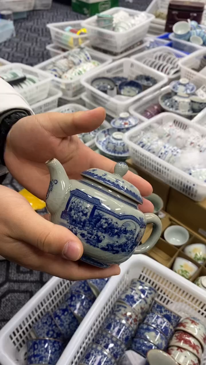 摆件陶景德陶瓷茶具容量约260