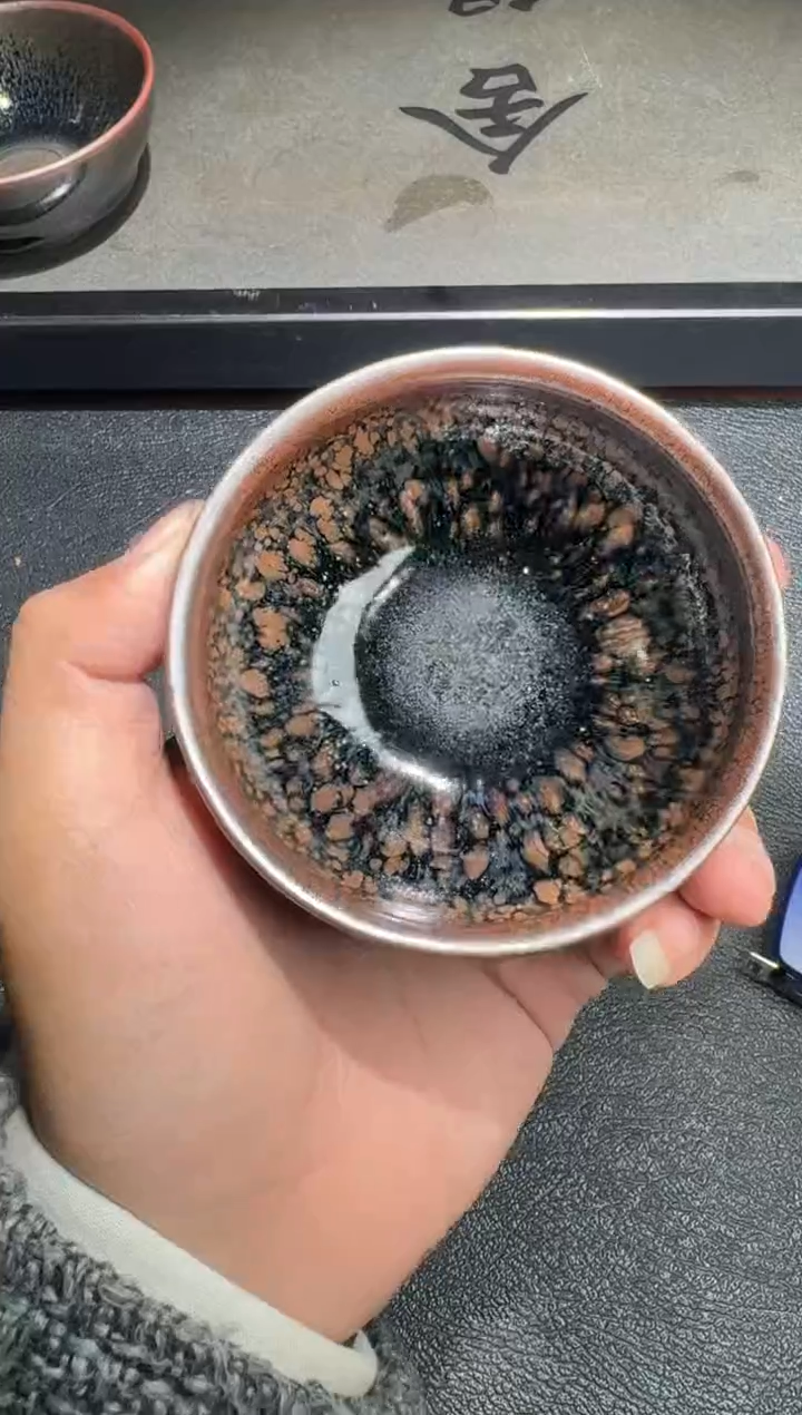 茶盏严柳忠龙窑柴烧179