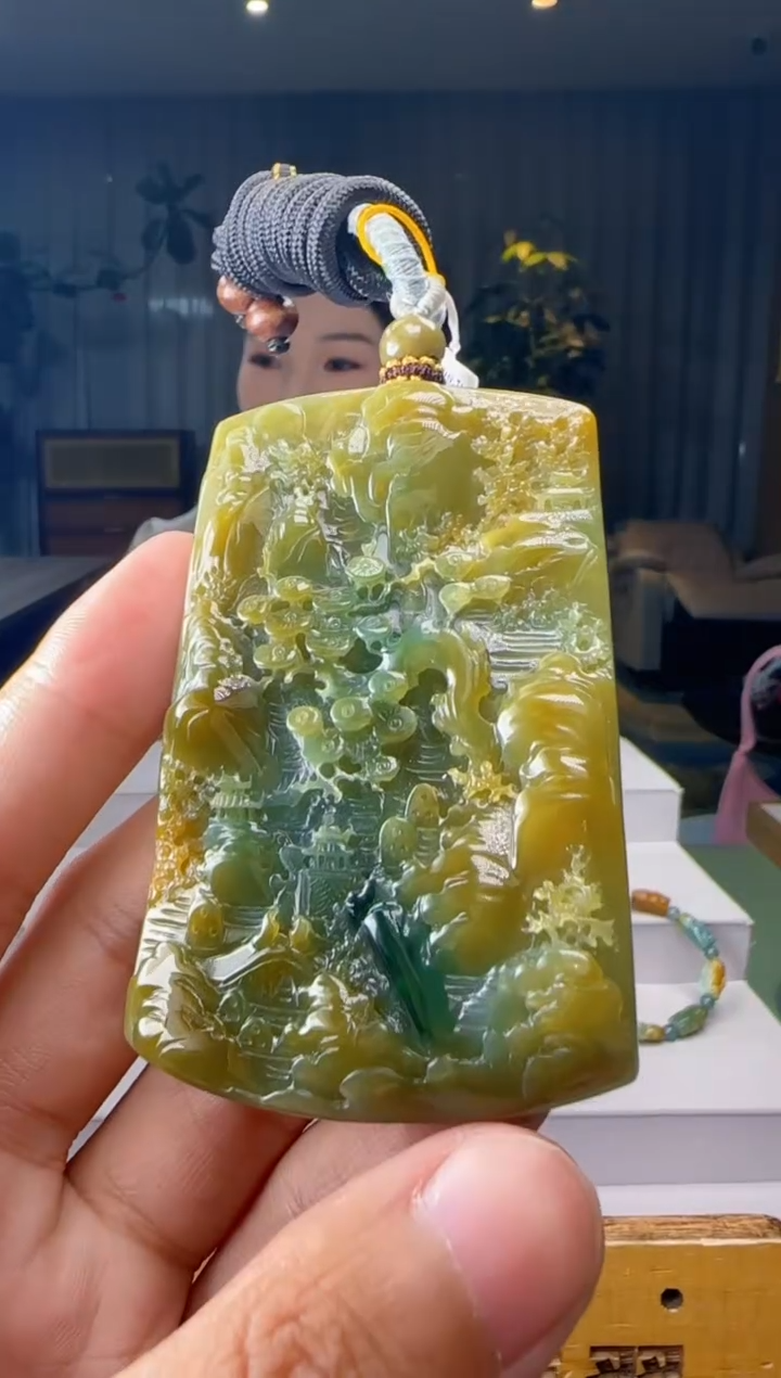 吊坠(不含链)未镶嵌翡翠AR@@960Q3J23021