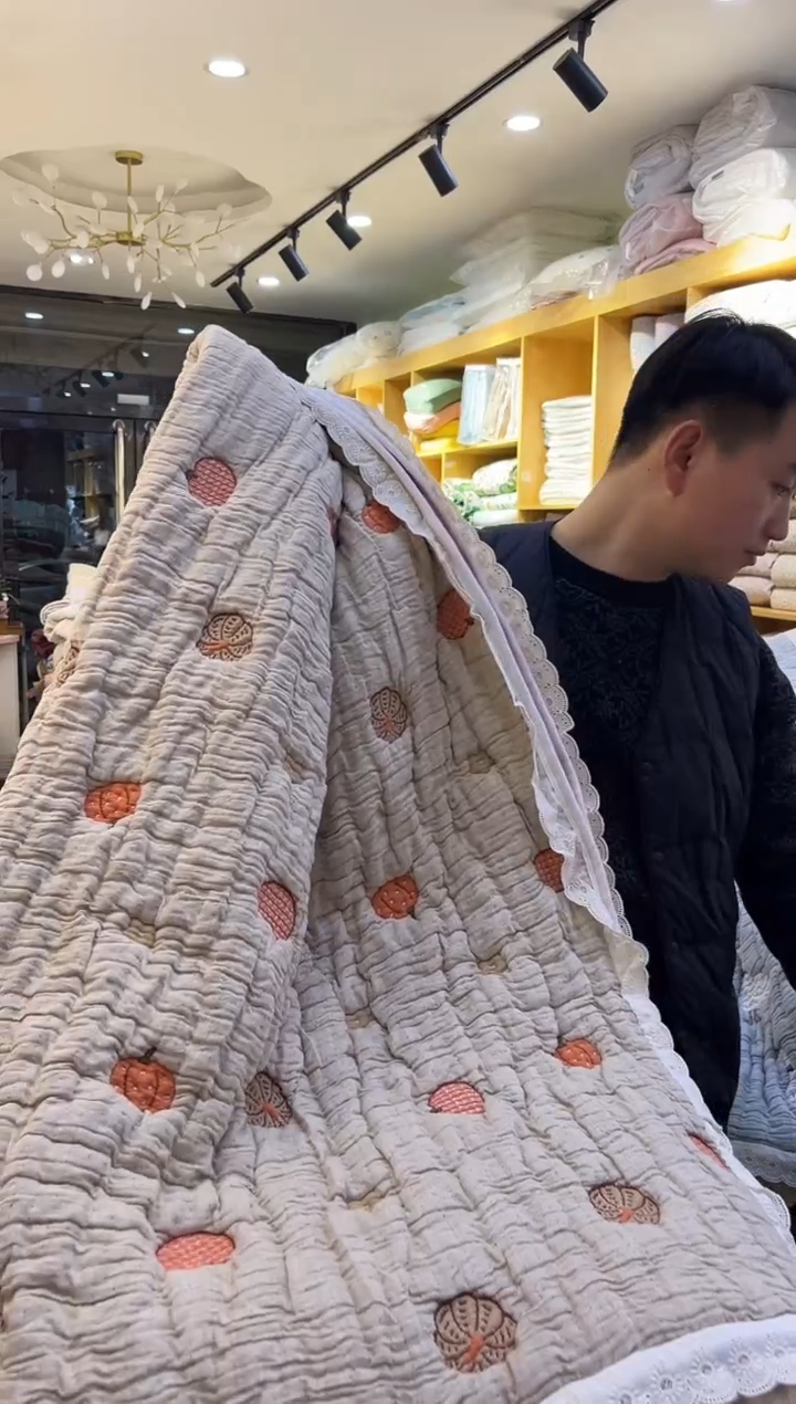 棉纱布被 小南瓜  159