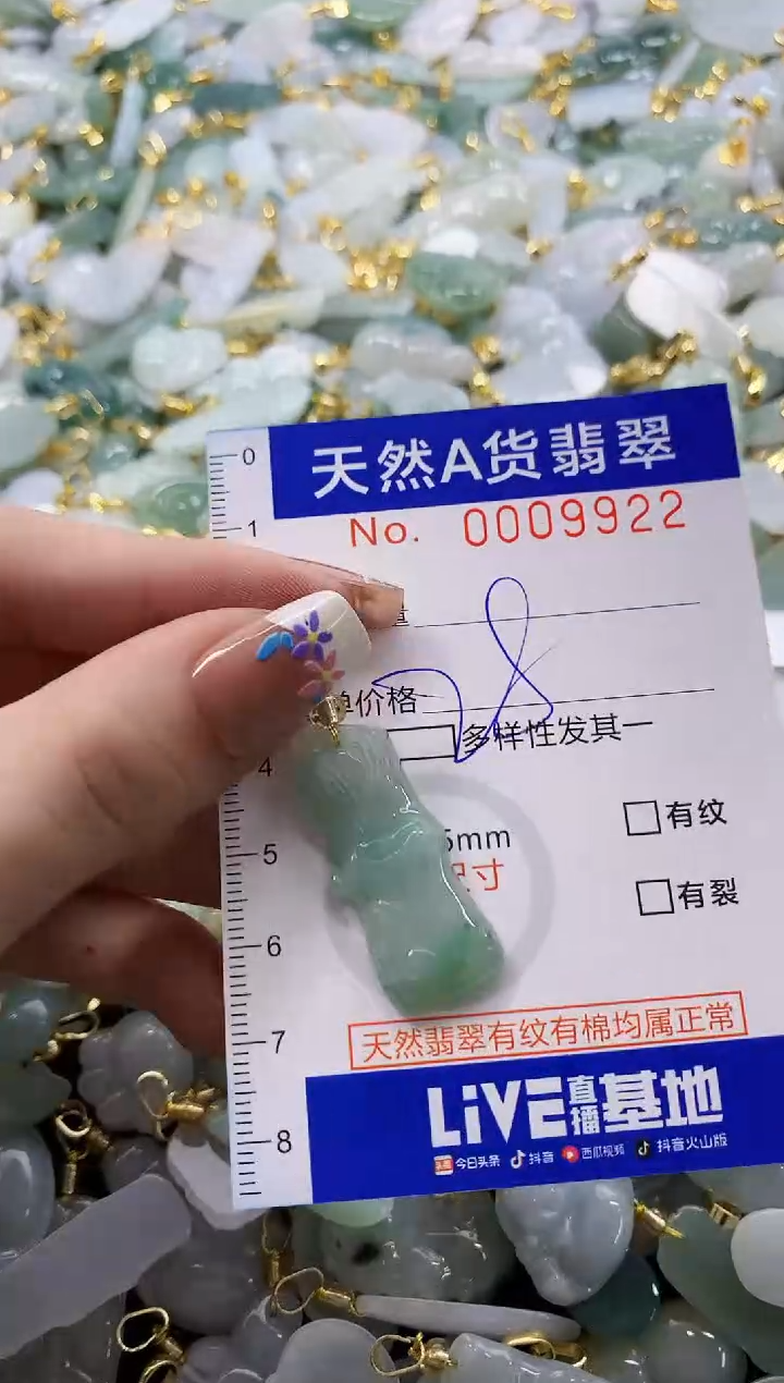 颈饰未镶嵌翡翠天然A货翡翠