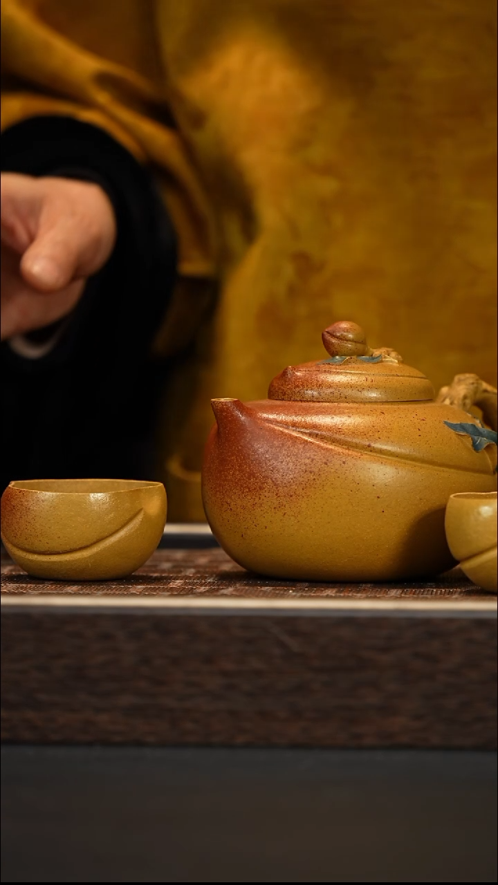 茶壶紫砂宜兴紫砂壶gjf078