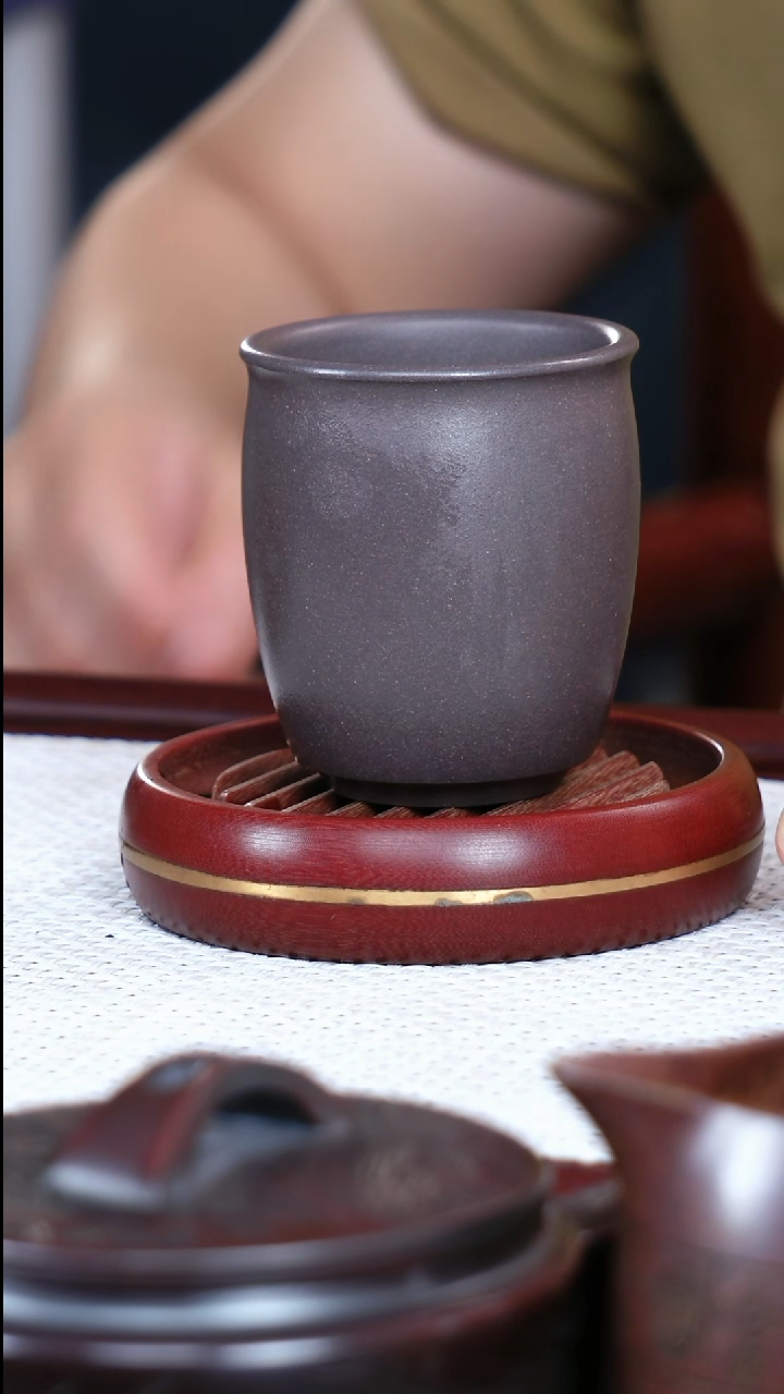 茶杯紫砂原矿紫砂主人杯