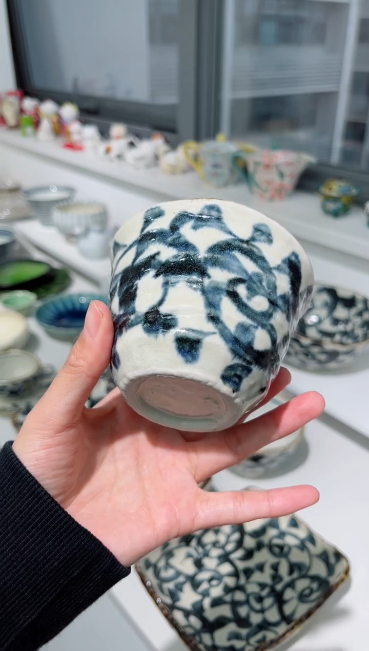 【闪购商品】瓷片孤品唐草 茶碗