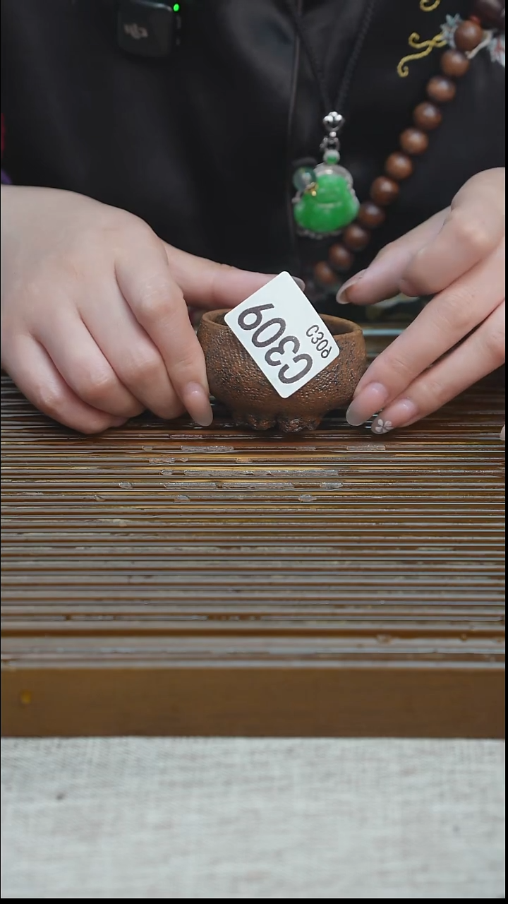 纯手工粗陶茶具每一只不一样