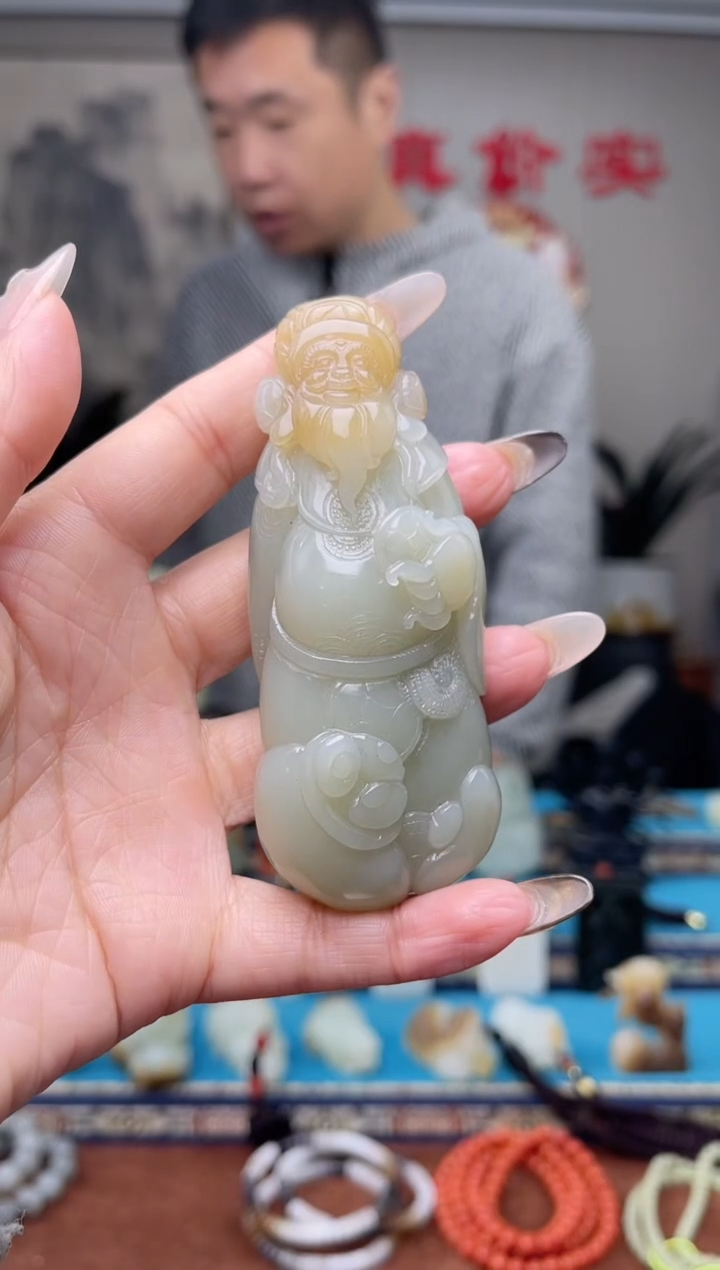 【闪购商品】和田玉挂件未镶嵌1