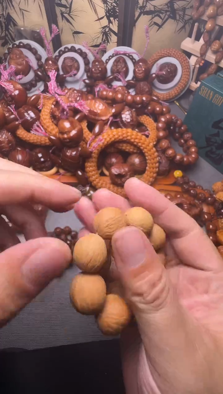 手串橄榄核猴头光头强