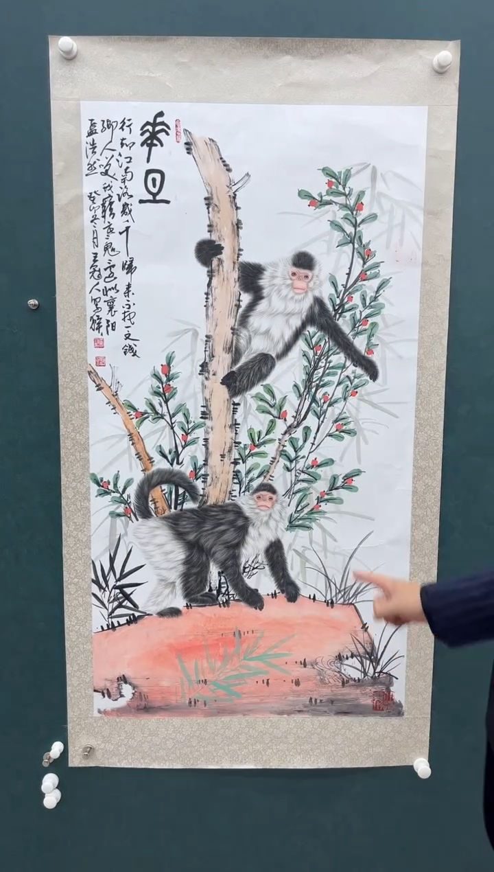 【闪购商品】绘画王冠人-8平尺-工笔-纸片