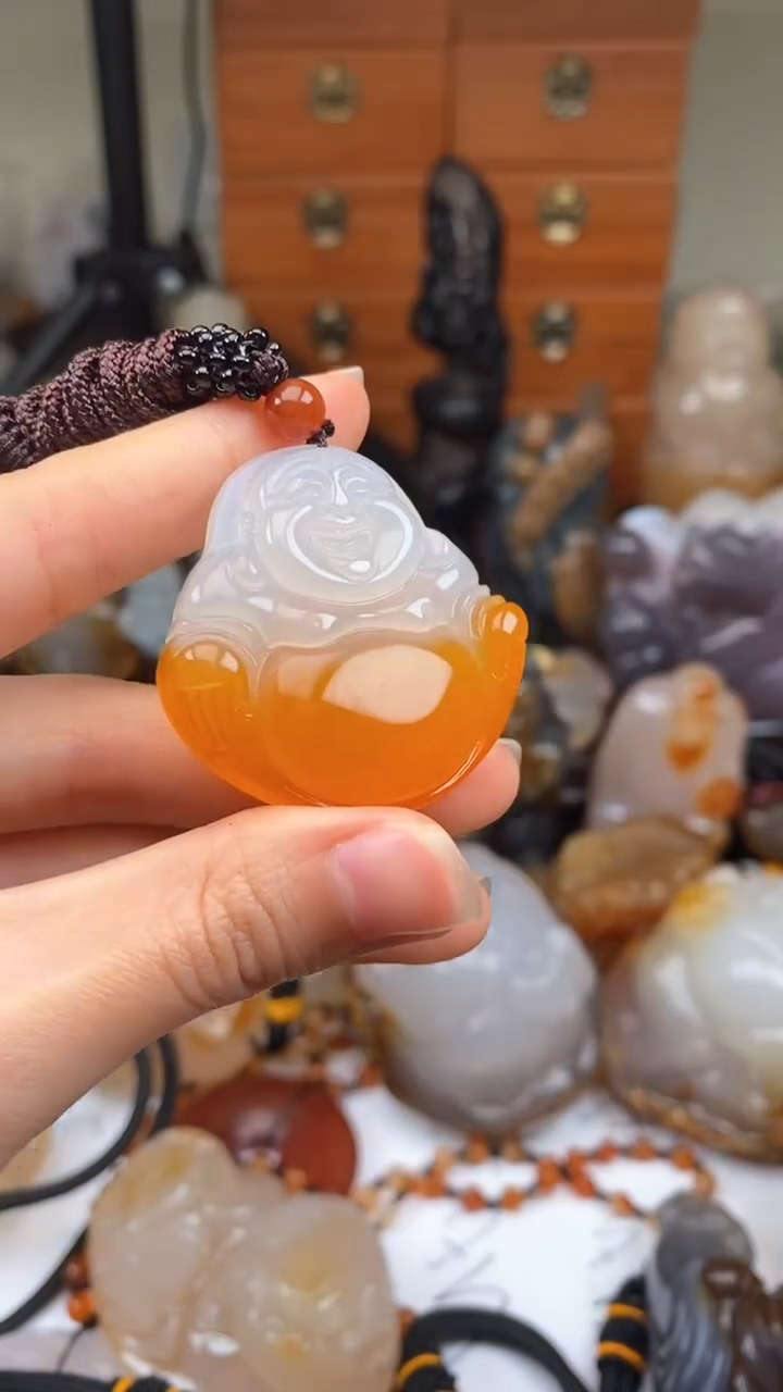 【闪购商品】玛瑙/玉髓颈饰未镶嵌AA