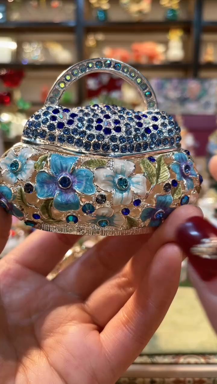 【闪购商品】珐琅彩精致首饰盒