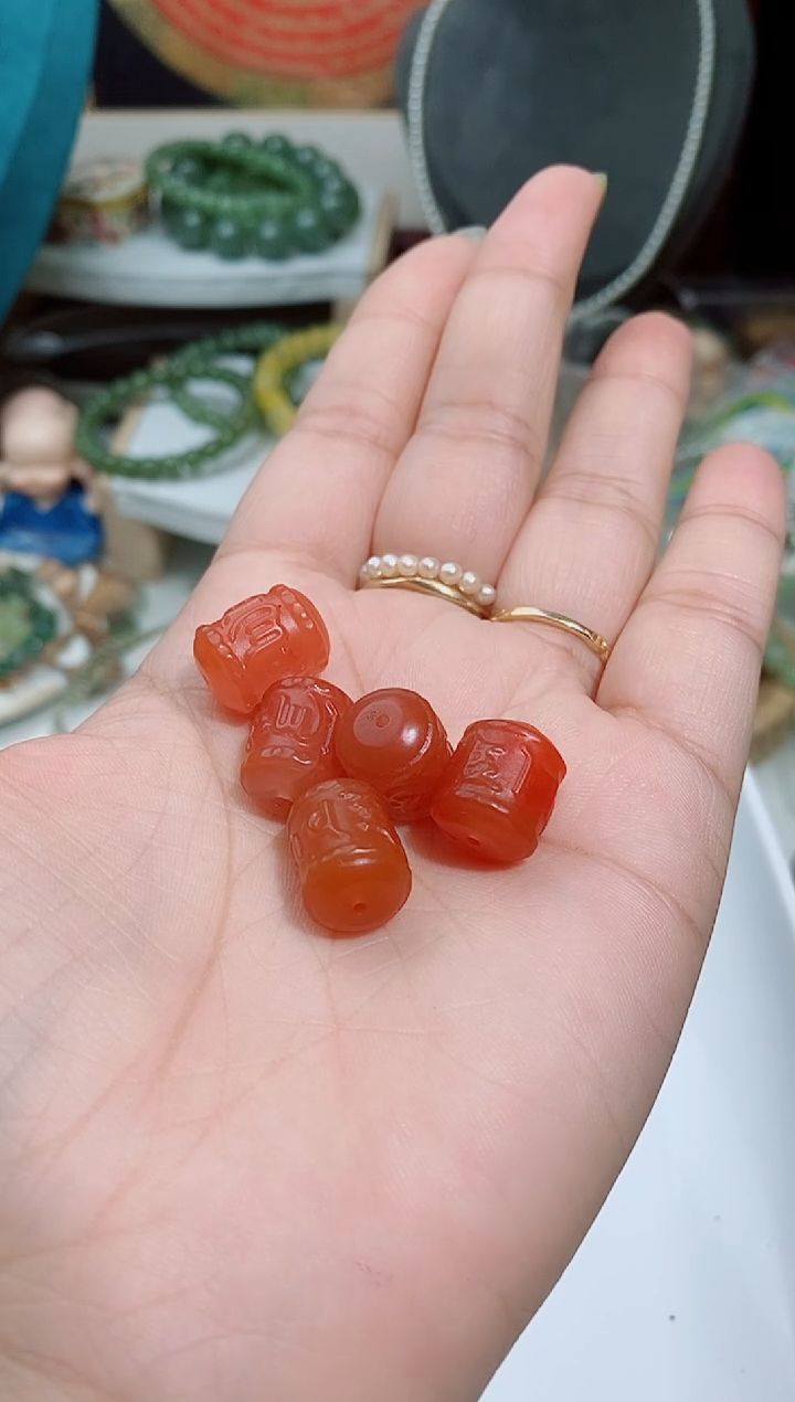 南红玛瑙未镶嵌珠宝半成品102打包6688的