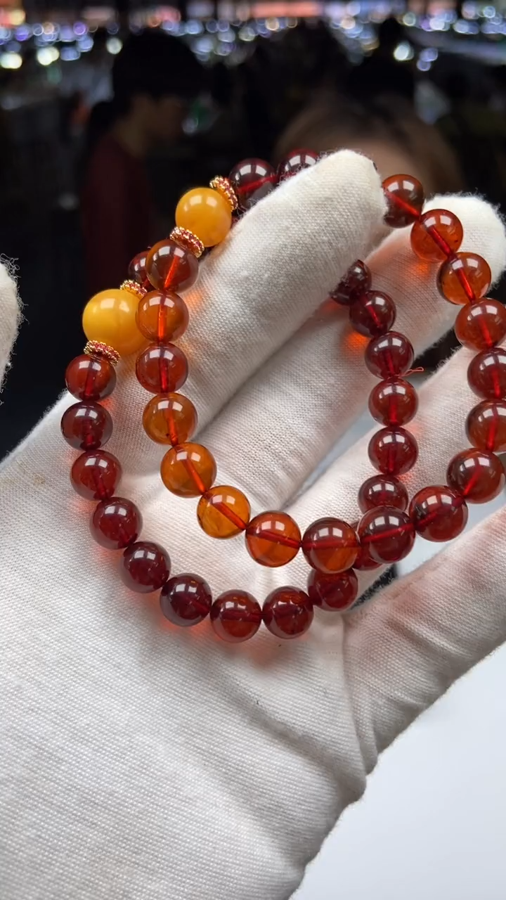 定制琥珀天然琥珀多样性发其一FS008245