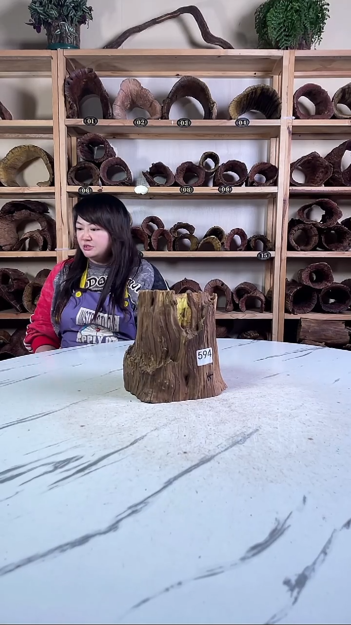 陈***师云南紫柚木造景沉木594