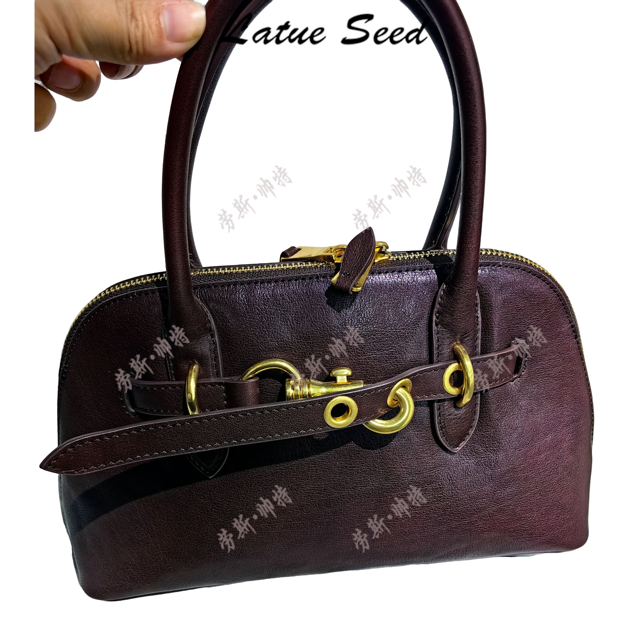 【A112-咖色】新品简约百搭时尚单肩轻便ins休闲女包20462