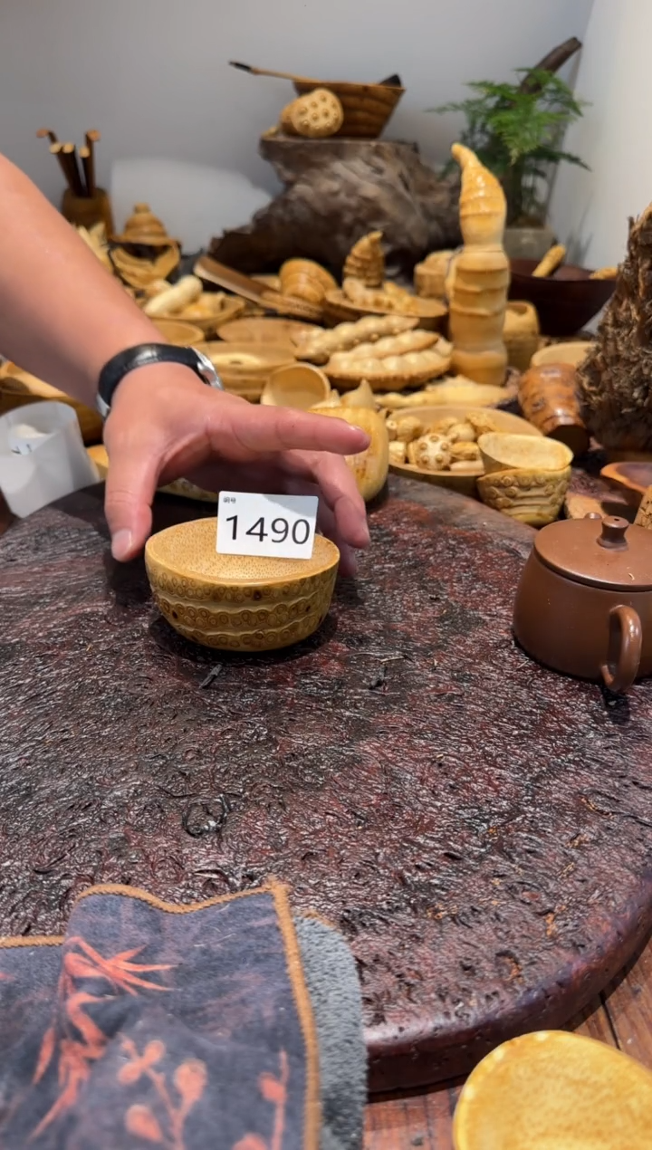【闪购商品】竹1490竹根竹根竹根碗