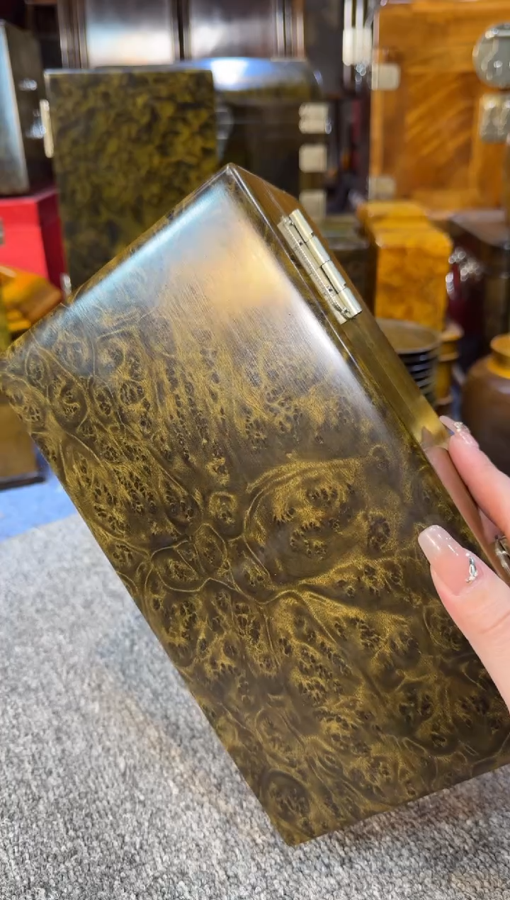 【闪购商品】乌木类成套家具阴沉乌木首饰盒Y71