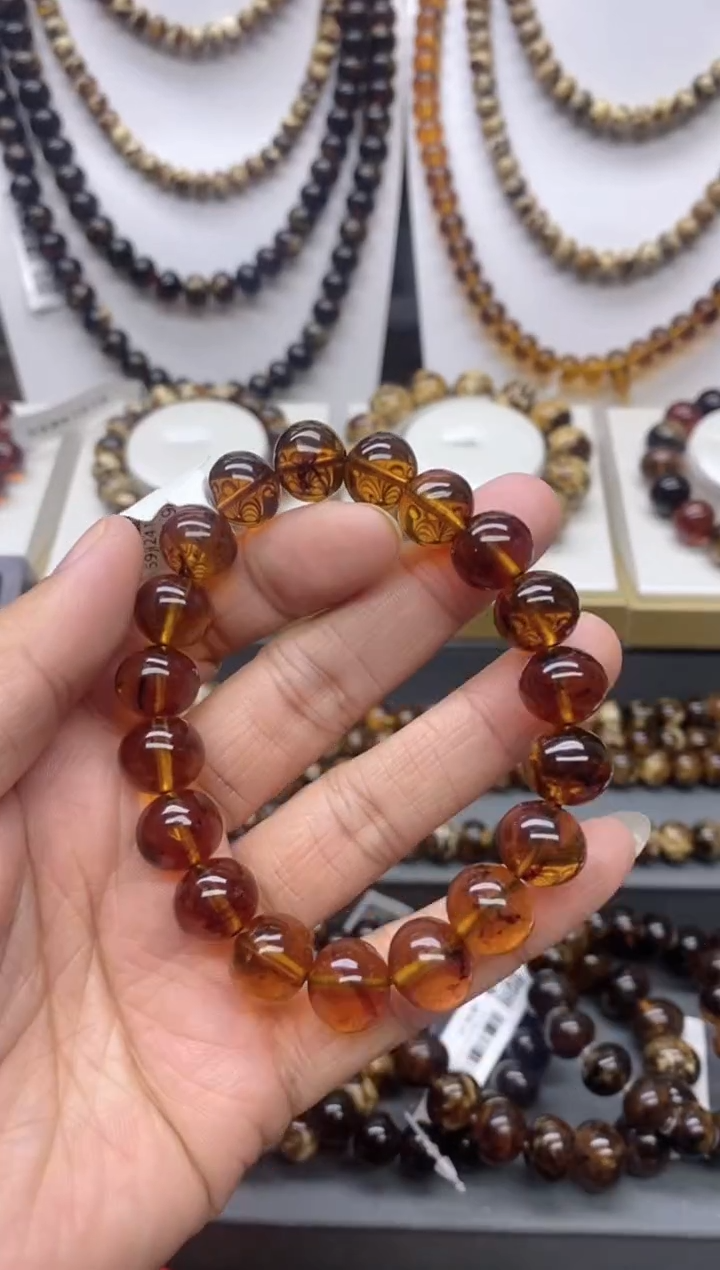 【闪购商品】琥珀手链未镶嵌11琥珀