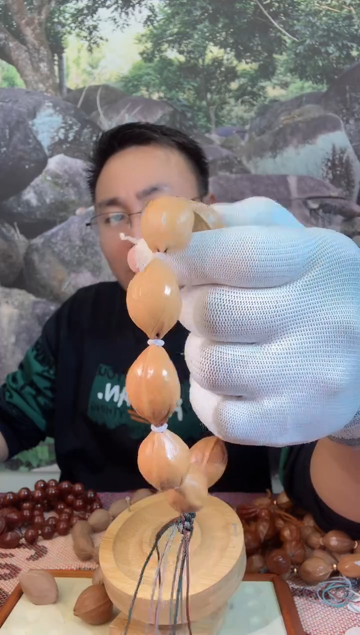 【闪购商品】橄榄核手串1825 梅林铁核原生态素串150