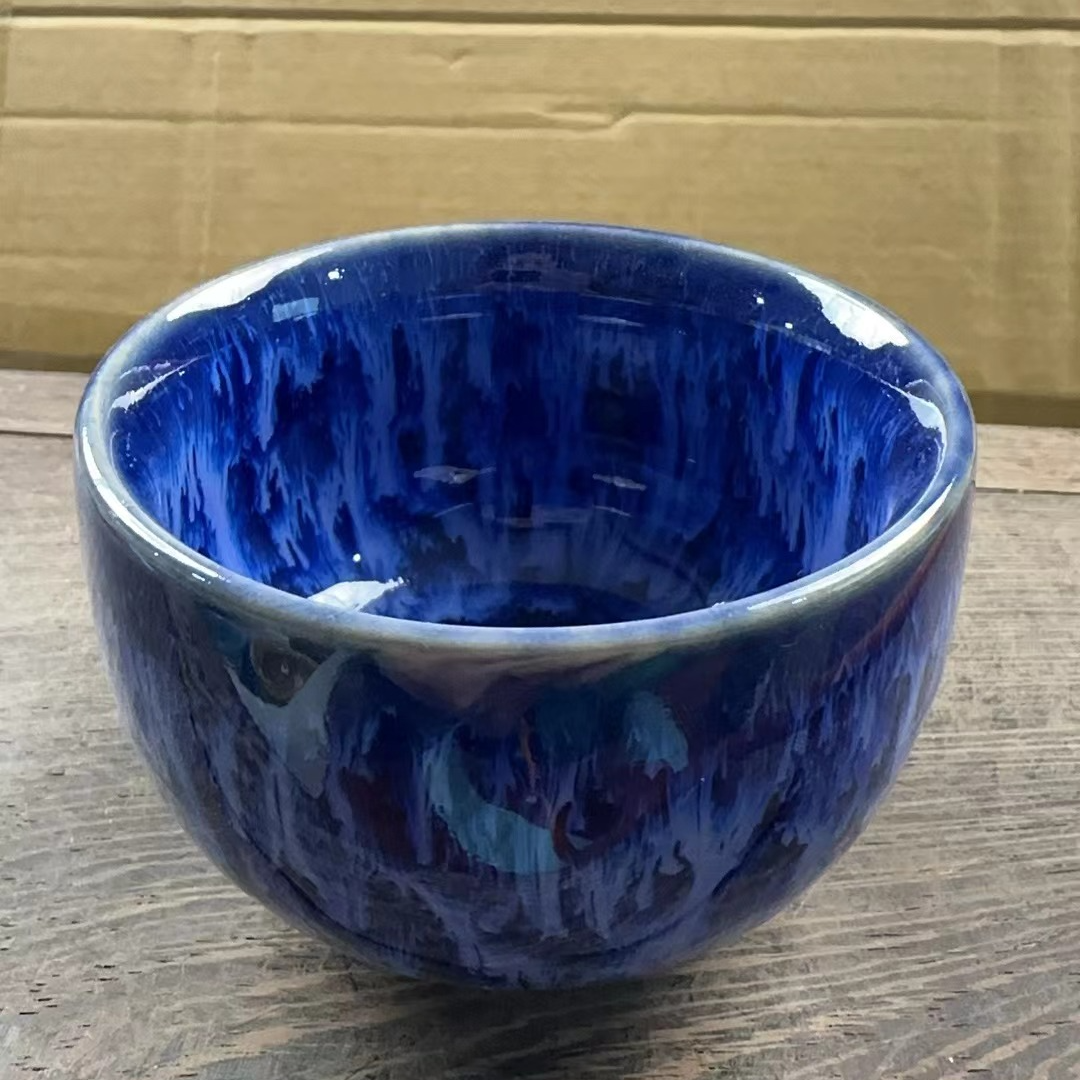 窑变釉自然流釉主人杯茶杯水杯023
