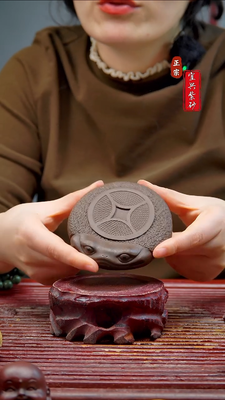 紫砂茶宠宜兴紫砂茶宠摆件