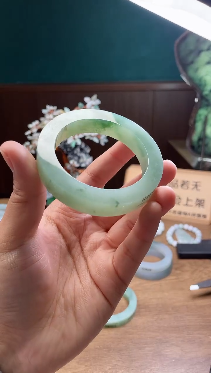 【闪购商品】定制翡翠手镯未镶嵌定制 分单尾款