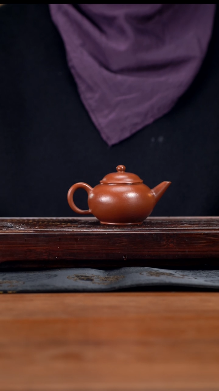 【闪购商品】紫砂茶壶130cc原矿小煤窑朱泥水平15