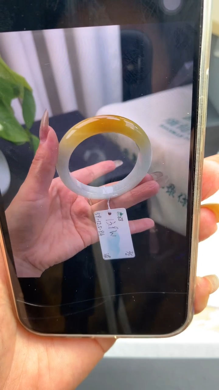 【闪购商品】翡翠手镯未镶嵌下单联系客服核对地址哦