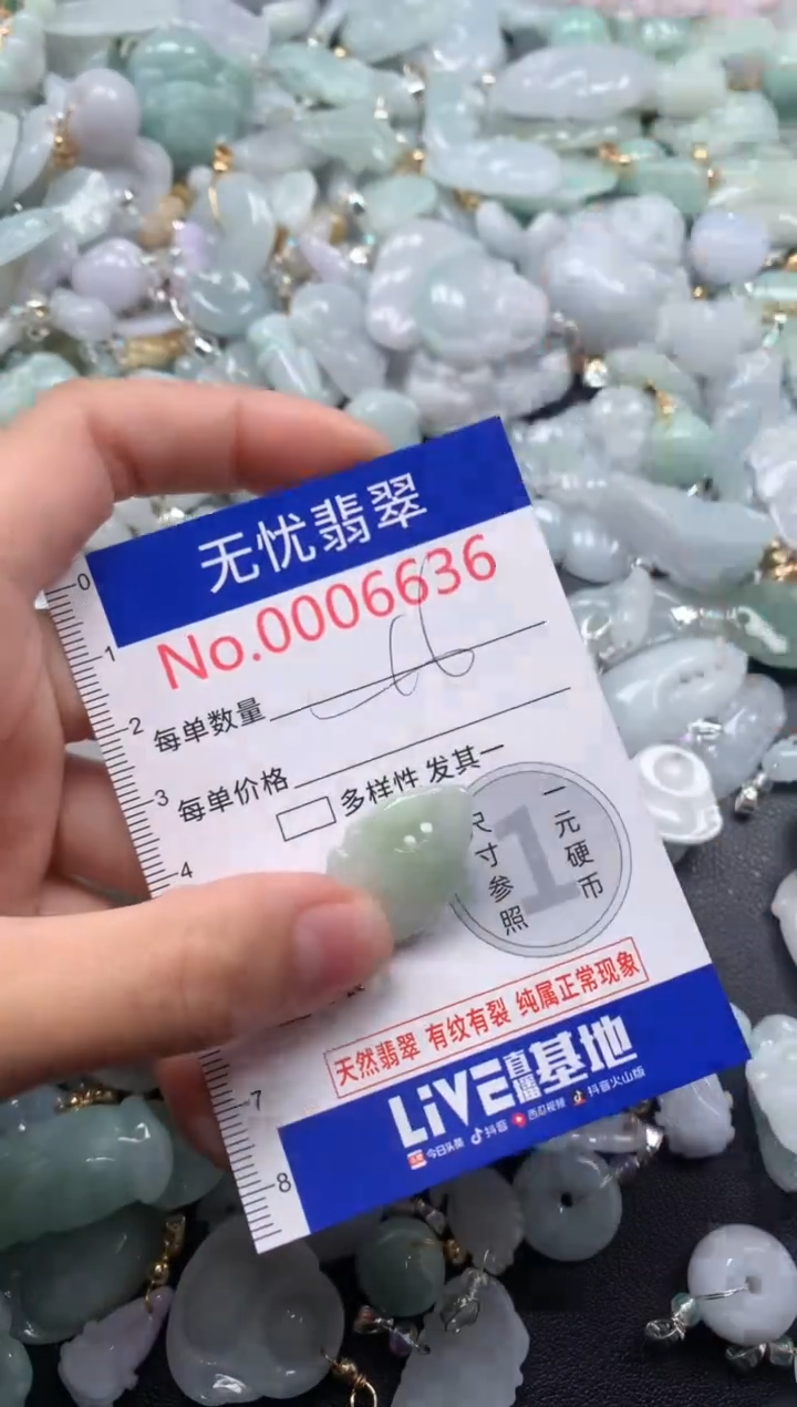 颈饰未镶嵌翡翠6636