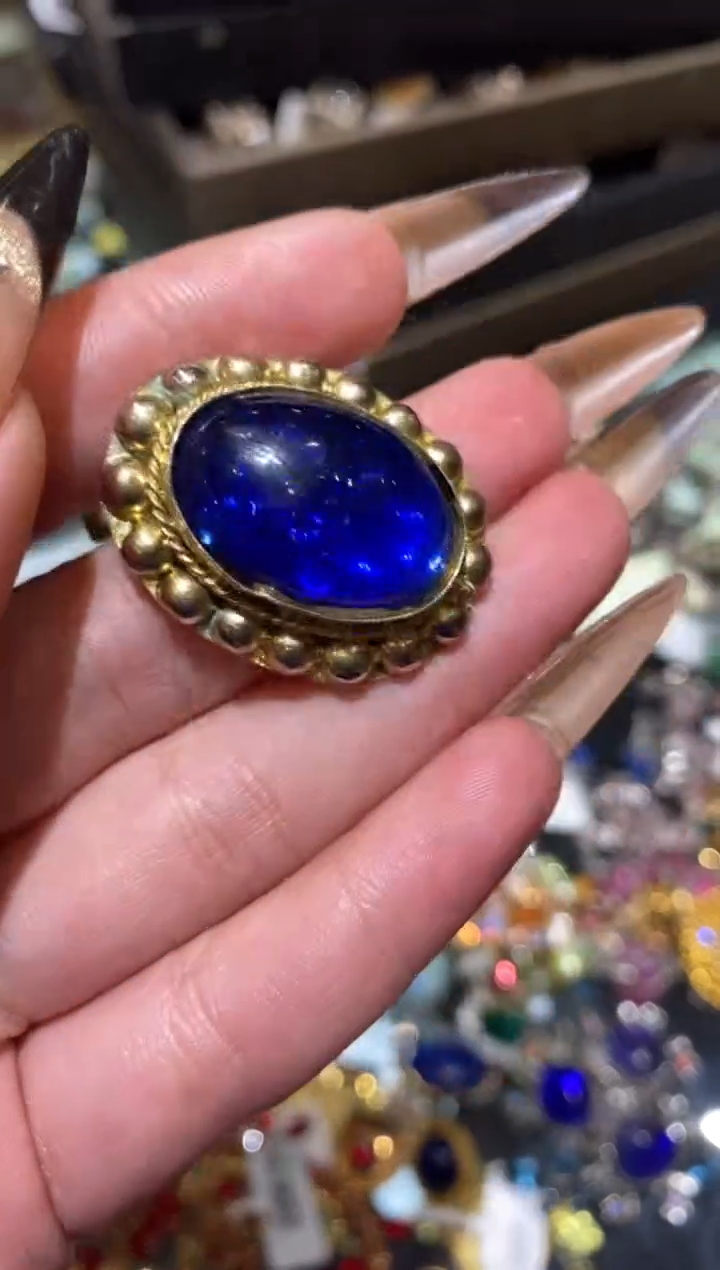 琉璃铜合金楚楚珠宝中古甄选不退换