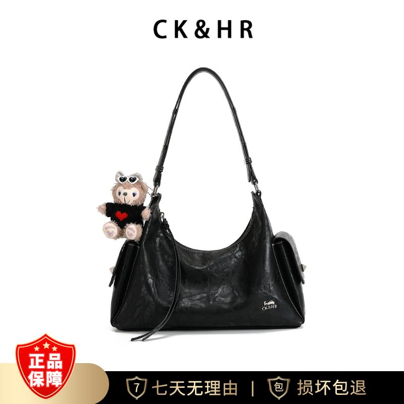 CKHR时尚百搭单肩包 DFN698-黑色