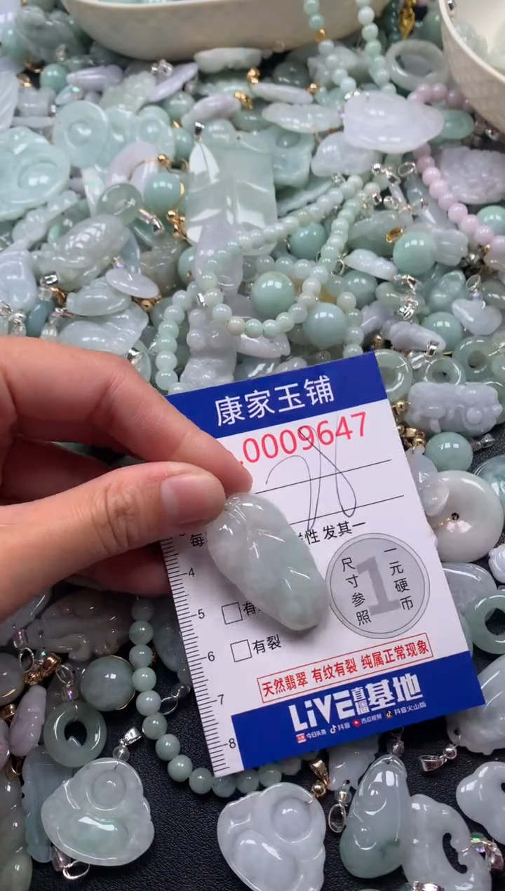 颈饰未镶嵌翡翠9647