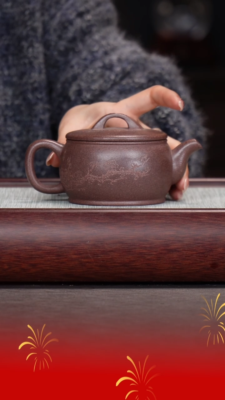 【闪购商品】紫砂茶杯刘强洪/紫泥/汉瓦/260cc