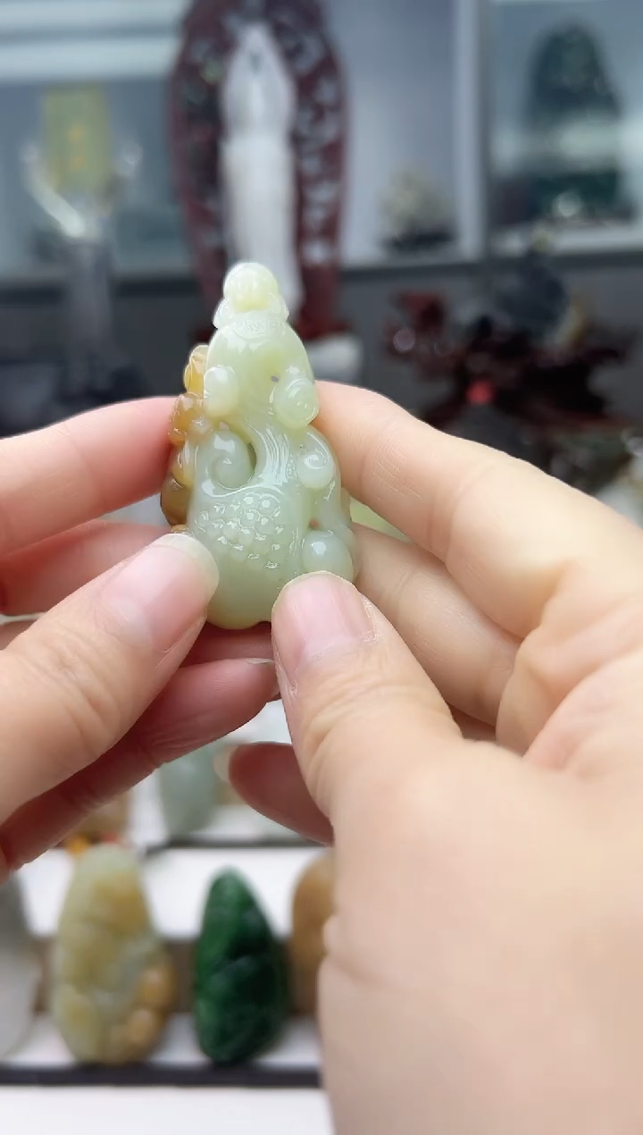 【闪购商品】和田玉把件未镶嵌挂件