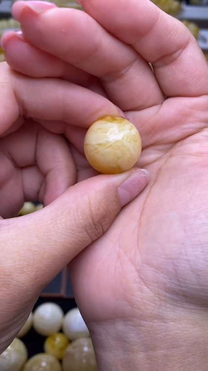 未镶嵌蜜蜡裸石葵.14