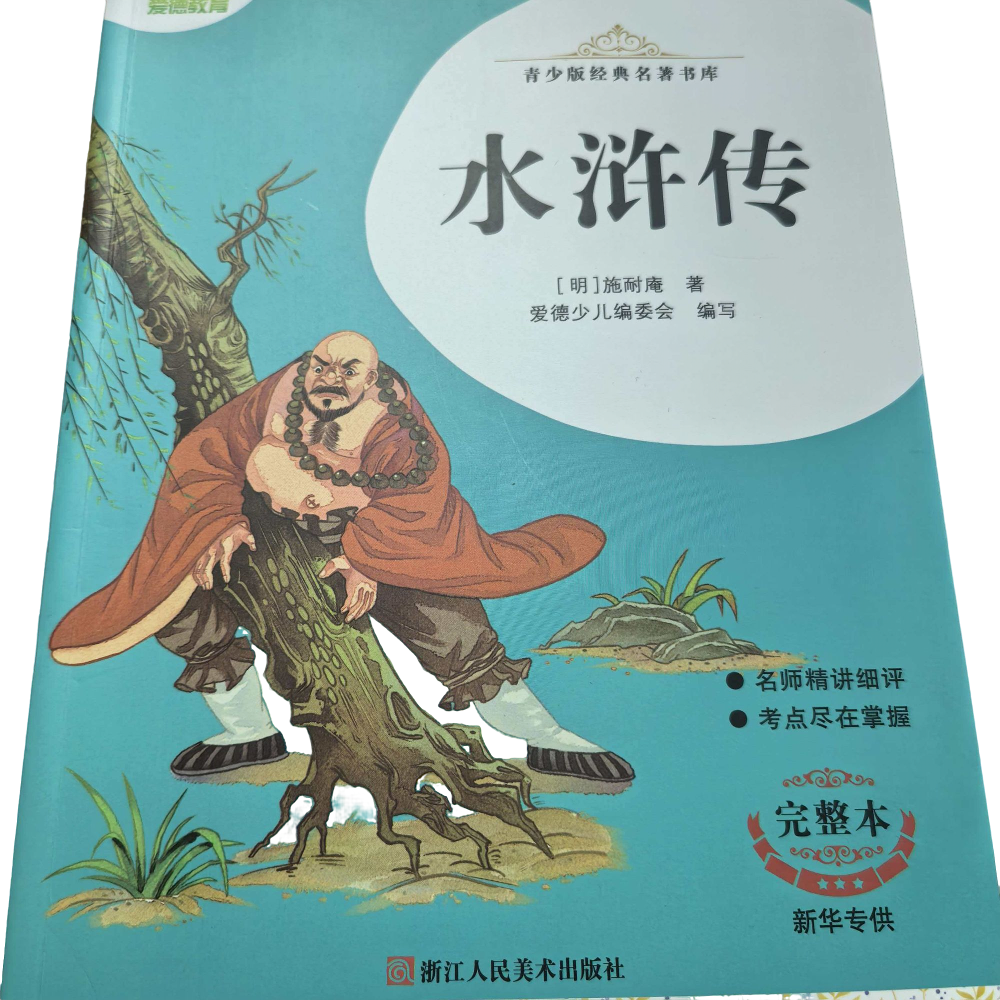 新华正版水浒传完整版青少年必读考点分析