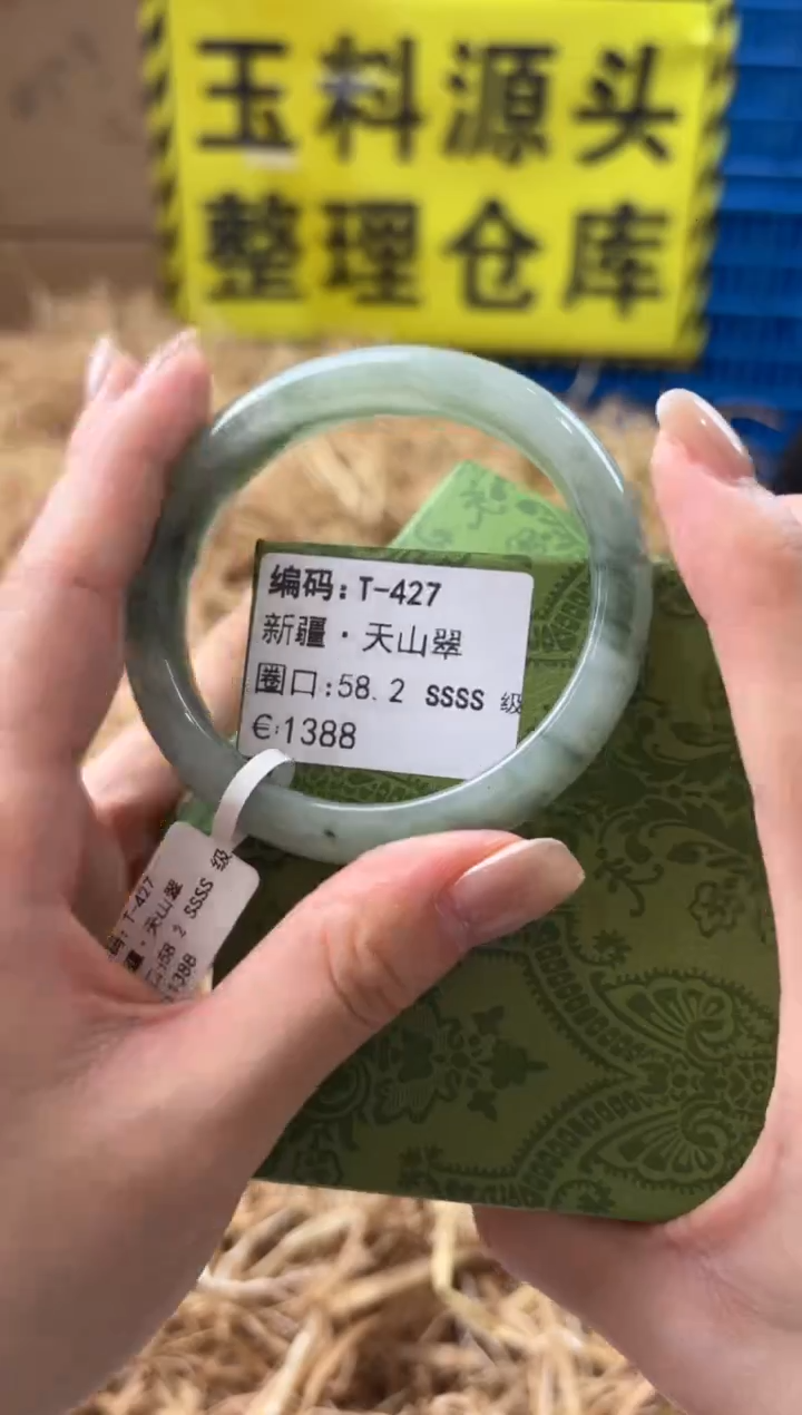 未镶嵌手镯石英质玉T-427