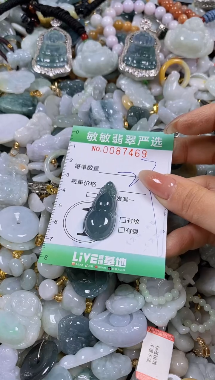 【闪购商品】翡翠颈饰未镶嵌闪购商品0087469