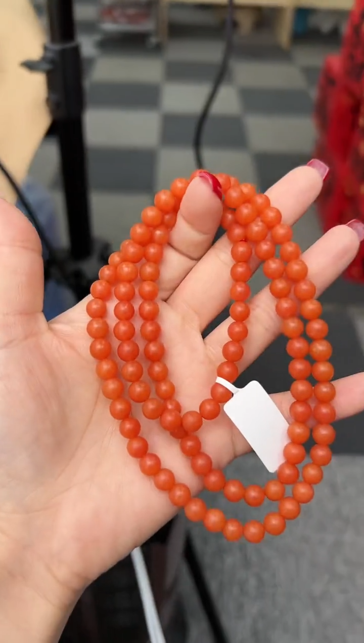 【闪购商品】南红玛瑙珠串未镶嵌多样发其一/7/92197068