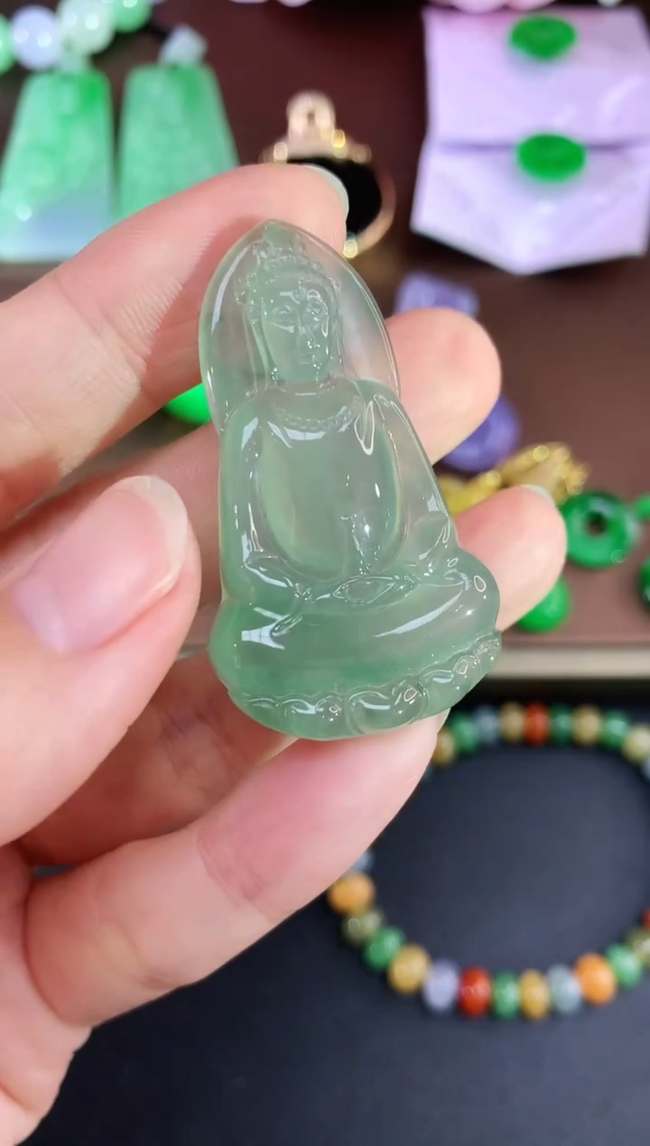吊坠(不含链)未镶嵌翡翠269|